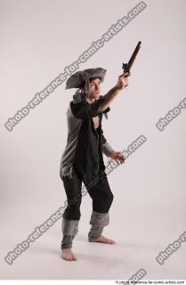 JACK PIRATE STANDING POSE WITH GUN #3